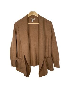 Banana Republic 100% Cashmere Open-Front Cardigan